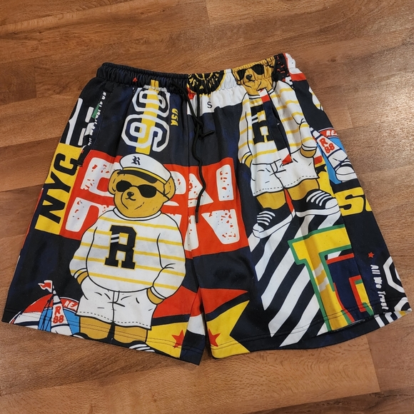 Men's  Reason "Sailor Bear",  Two Piece Short Set Size 4XL - Picture 5 of 8